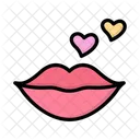 Lips Beauty Face Icon