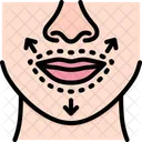 Lips Beauty Surgery Icon