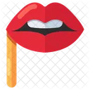 Lips Prop Booth Prop Lip Mask Icon