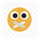 Lips Sealed Emoji Speechless Icon