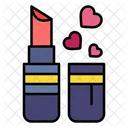 Lipstick Makeup Heart Icon