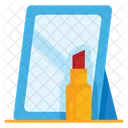 Lipstick Mirror Glow Glamour Icon
