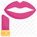 Lipstick With Lips  Icon