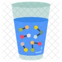 Liquid Glass Water Icon
