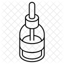 Liquid Bottle Dropper Bottle Vial Icon
