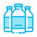 Liquid Bottles Food Icon