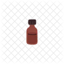 Glycerin Glass Brown Icon