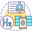 Liquid hydrogen  Icon