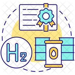 Liquid hydrogen  Icon