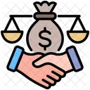 Acordo Justica Lei Ícone