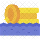 Liquidez Dinero Crisis Icono