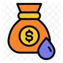 Bolsa De Dinero Inversion Dinero Icono