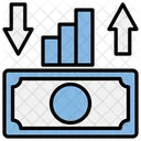 Liquidez Finanzas Movimiento Icono