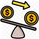 Liquidity Scale Unbalance Icon