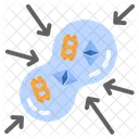 Cryptocurrency Non Fungible Token Blockchain Icon