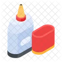 Liquido adhesivo  Icono