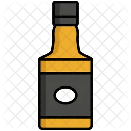 Liquor Bottle  Icon