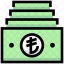 Lira Cash Payment Icon
