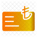 Lira Card  Icon