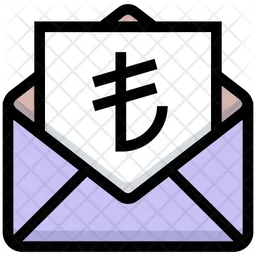 Lira Envelope  Icon