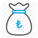 Lira money bag  Icon