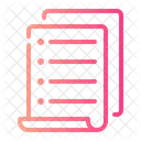 List Files To Do Icon