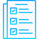 Checklist Document Clipboard Icon