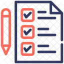 リスト、チェック、紙 アイコン