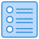 List Menu Checklist Icon