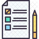 List Check List Notes Icon