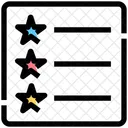 Layout List Sign Icon