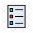 List Document Page Icon