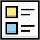 Business Financial List Icon