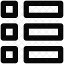 Alignment List Menu Icon