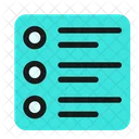 List Bullet Number Icon