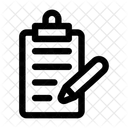 List Clipboard Notes Icon