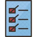 List Task Objective Icon