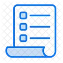 Checklist Document Clipboard Icon