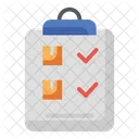 List Checklist Packing List Icon