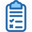 List Checklist Protocol Icon
