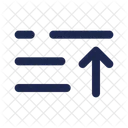 List Arrow Up Minimalistic List Arrow Up List Icon