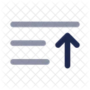 List Arrow Up Minimalistic List Arrow Up List Icon