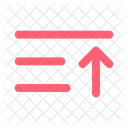 List Arrow Up Minimalistic List Arrow Up List Icon