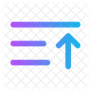 List Arrow Up Minimalistic List Arrow Up List Icon