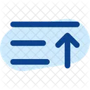 List Arrow Up Minimalistic Icon