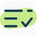 List Check Minimalistic  Icon