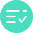 List Check Minimalistic List List Check Icon