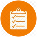 List Checklist Sheet Icon