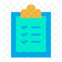 Clipboard List Document Checklist Icon