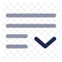 List-down  Icon